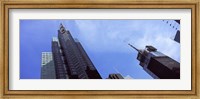 Low angle view of skyscrapers in a city, New York City, New York State, USA 2011 Fine Art Print