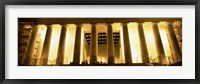 Columns surrounding a memorial, Lincoln Memorial, Washington DC, USA Fine Art Print