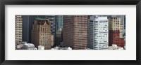 Skyscrapers in the financial district, San Francisco, California, USA Fine Art Print