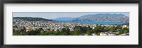 High angle view of a city, Richmond District, Lincoln Park, San Francisco, California, USA Fine Art Print