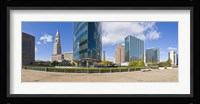 Modern buildings in a city, Hartford, Connecticut, USA 2011 Fine Art Print