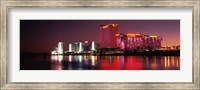 Casinos at the waterfront, Laughlin, Nevada Fine Art Print