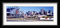 Stadium in a city, Sports Authority Field at Mile High, Denver, Denver County, Colorado Fine Art Print