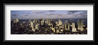 Clouds over the city skyline, Miami, Florida Fine Art Print