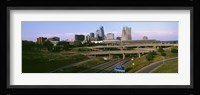 Highway interchange, Kansas City, Missouri, USA Fine Art Print