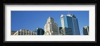 Close up of buildings in Downtown Kansas City, Missouri Fine Art Print