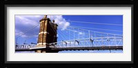 Bridge across the Ohio River, Ohio Fine Art Print