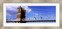 Bridge across the Ohio River, Ohio Fine Art Print