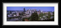 Downtown skyline, Cincinnati, Hamilton County, Ohio, USA Fine Art Print