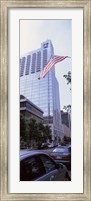 Skyscraper in a city, PNC Plaza, Raleigh, Wake County, North Carolina, USA Fine Art Print