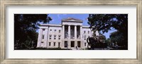 Facade of a government building, City Hall, Raleigh, Wake County, North Carolina, USA Fine Art Print