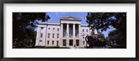 Facade of a government building, City Hall, Raleigh, Wake County, North Carolina, USA Fine Art Print