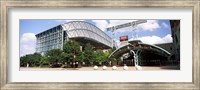 Baseball field, Minute Maid Park, Houston, Texas, USA Fine Art Print