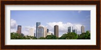 Wedge Tower, ExxonMobil Building, Chevron Building, Houston, Texas (horizontal) Fine Art Print