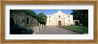 Facade of a building, The Alamo, San Antonio, Texas Fine Art Print