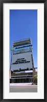 Sign board at a convention center, Century Link Center, Omaha, Nebraska, USA Fine Art Print