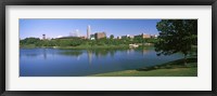 Buildings at the waterfront, Omaha, Nebraska (horizontal) Fine Art Print