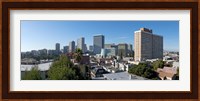 View over Oakland from Adams Point, California Fine Art Print