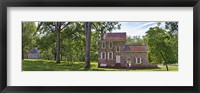 Facade of a building, Washington's Headquarters, Valley Forge National Historic Park, Philadelphia, Pennsylvania, USA Fine Art Print