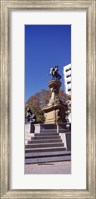 Kit Carson Statue, Pioneer Monument, Denver, Colorado, USA Fine Art Print
