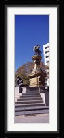 Kit Carson Statue, Pioneer Monument, Denver, Colorado, USA Fine Art Print