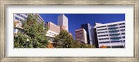 Low angle view of buildings in a city, Sheraton Downtown Denver Hotel, Denver, Colorado, USA Fine Art Print