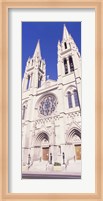 Facade of Cathedral Basilica of the Immaculate Conception, Denver, Colorado, USA Fine Art Print