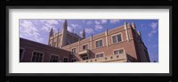 Low angle view of Kerckhoff Hall, University of California, Los Angeles, California, USA Fine Art Print