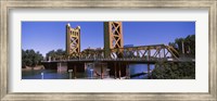 Tower Bridge, Sacramento, CA , USA Fine Art Print