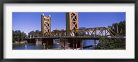 Tower Bridge, Sacramento, CA , USA Fine Art Print