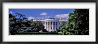 Facade of the government building, White House, Washington DC, USA Fine Art Print