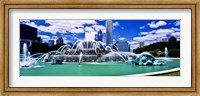 Buckingham Fountain in Grant Park, Chicago, Cook County, Illinois, USA Fine Art Print