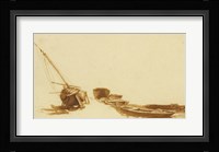 Boats on Shore and in Water Fine Art Print