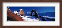 USA, Utah, Delicate Arch, winter Fine Art Print