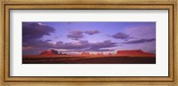 Monument Valley with Purple Sky, Arizona Fine Art Print