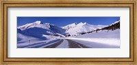 Canada, Alberta, Banff National Park, icefield, road Fine Art Print