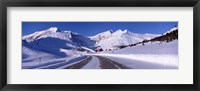 Canada, Alberta, Banff National Park, icefield, road Fine Art Print