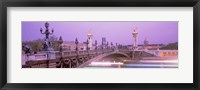 Bridge over a river, Seine River, Paris, France Fine Art Print