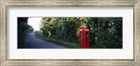 Phone Booth, Worcestershire, England, United Kingdom Fine Art Print