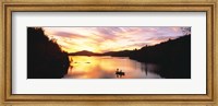 Sunset Saranac Lake Franklin Co Adirondack Mtns NY USA Fine Art Print