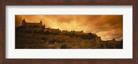 Low angle view of a castle, Alcazar, Toledo, Spain Fine Art Print