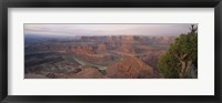High Angle View Of An Arid Landscape, Canyonlands National Park, Utah, USA Fine Art Print