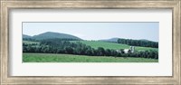Farm In A Field, Danville, Vermont, USA Fine Art Print
