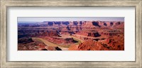 River flowing through a canyon, Canyonlands National Park, Utah, USA Fine Art Print