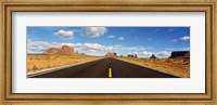 Road, Monument Valley, Arizona, USA Fine Art Print