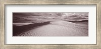Clouds over Dunes, White Sands, New Mexico Fine Art Print