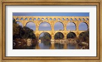 Aqueduct, Pont Du Gard, Provence-Alpes-Cote d'Azur, France Fine Art Print