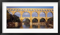 Aqueduct, Pont Du Gard, Provence-Alpes-Cote d'Azur, France Fine Art Print