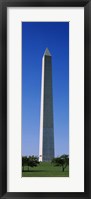 Low angle view of the Washington Monument, Washington DC, USA Fine Art Print