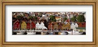 Harbor in Bergen, Norway Fine Art Print